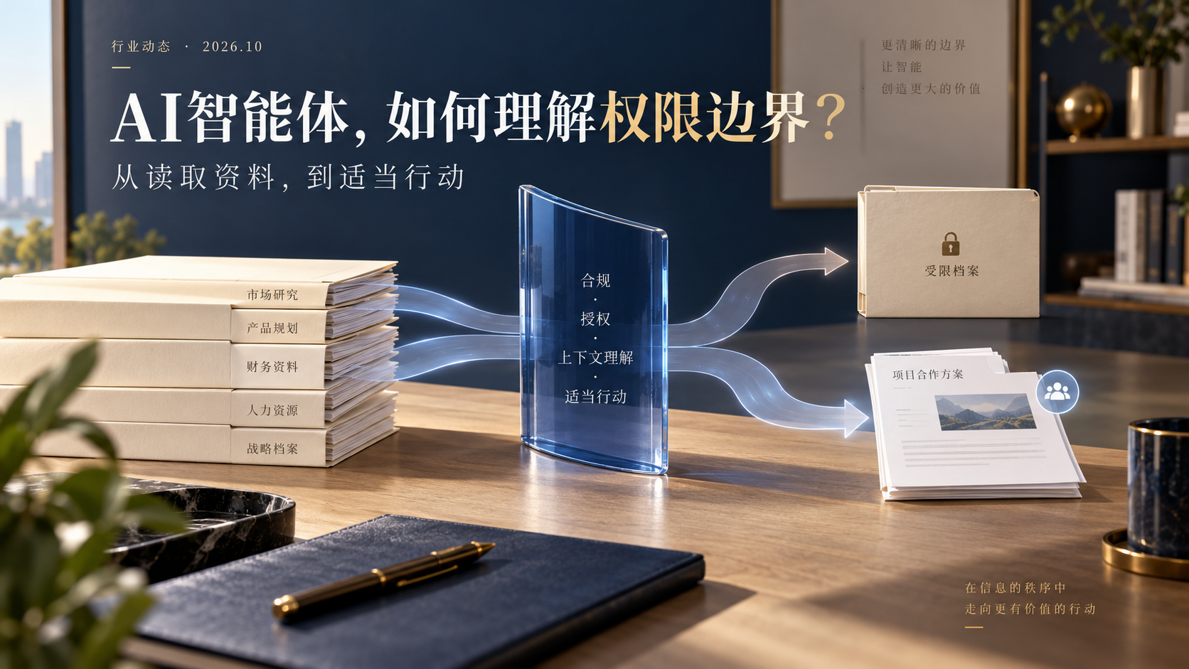 AI智能体权限与信息使用主题配图