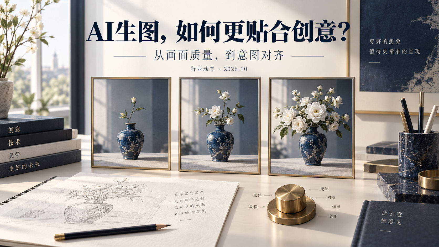 AI图像生成与创意对齐主题配图